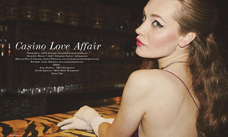 Deltagram for Unfolded Magazine, September 2014: Casino Love Affair